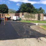 Tarmacadam road surfacing company the UK