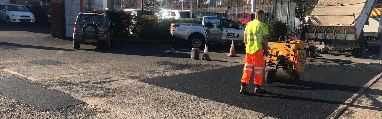 Road surfacing tarmacadam services Southend-on-Sea